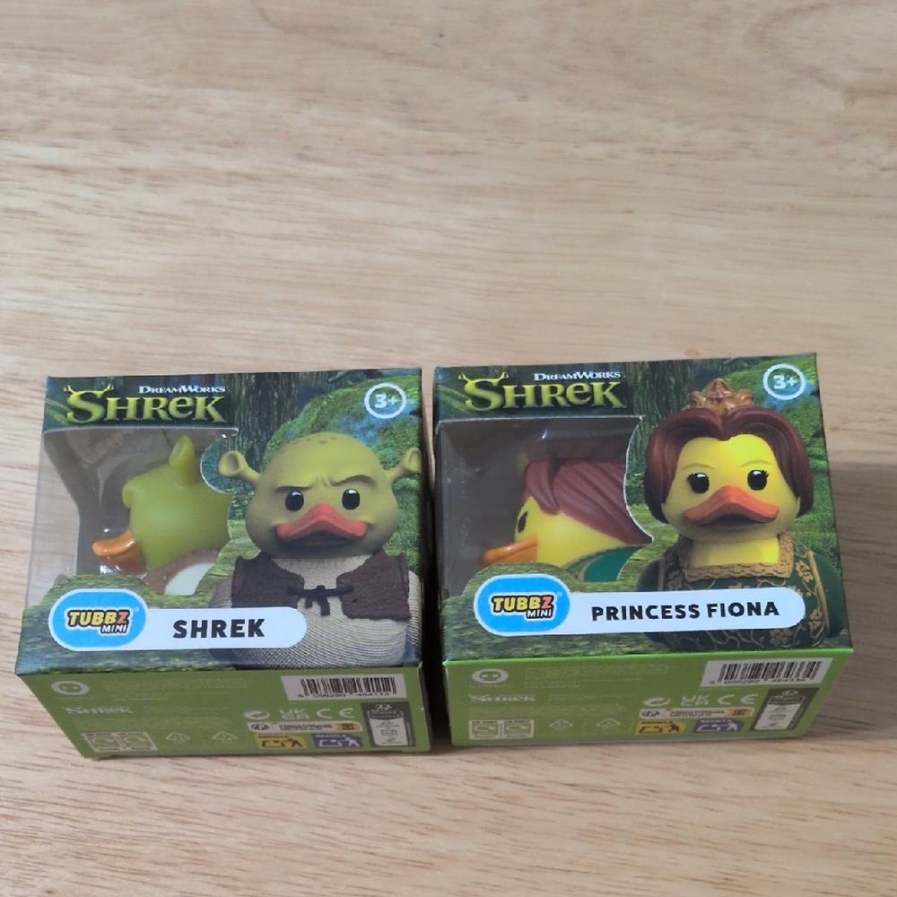 Shrek And Fiona Mini Tubbz Ducks